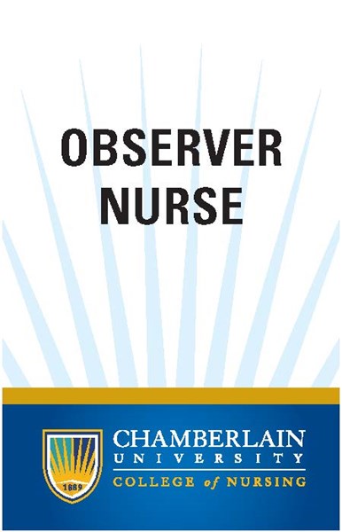 Picture of Observation Nurse Role Badge